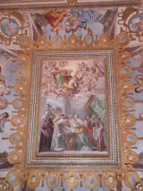 Oratorio dei Nobili - Nativita' di Maria, Battistello Caracciolo (1625-1630)